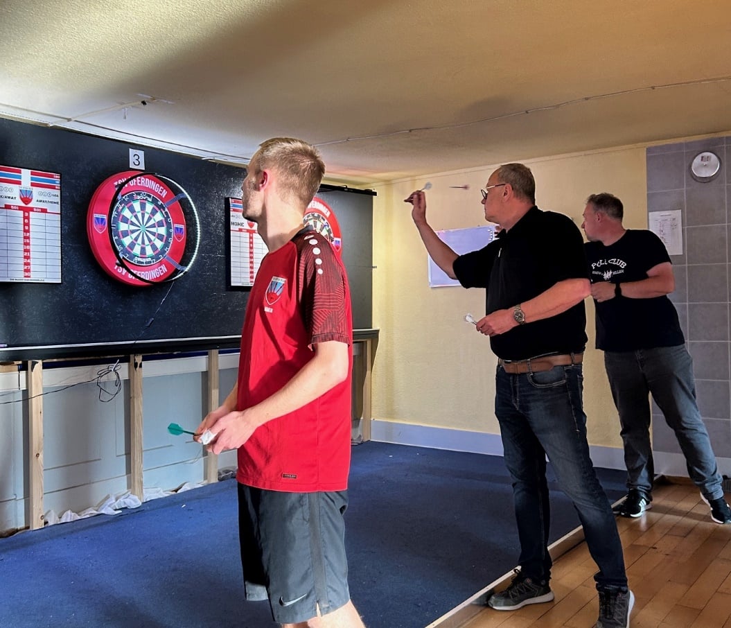 Trainingsbetrieb Steel-Darts