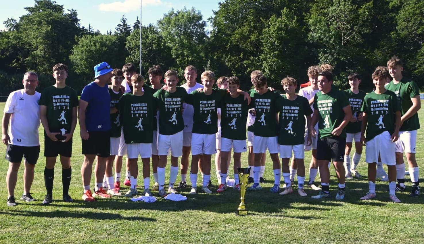 Pokalsieg der B-Junioren Schönbuch United 2024/25