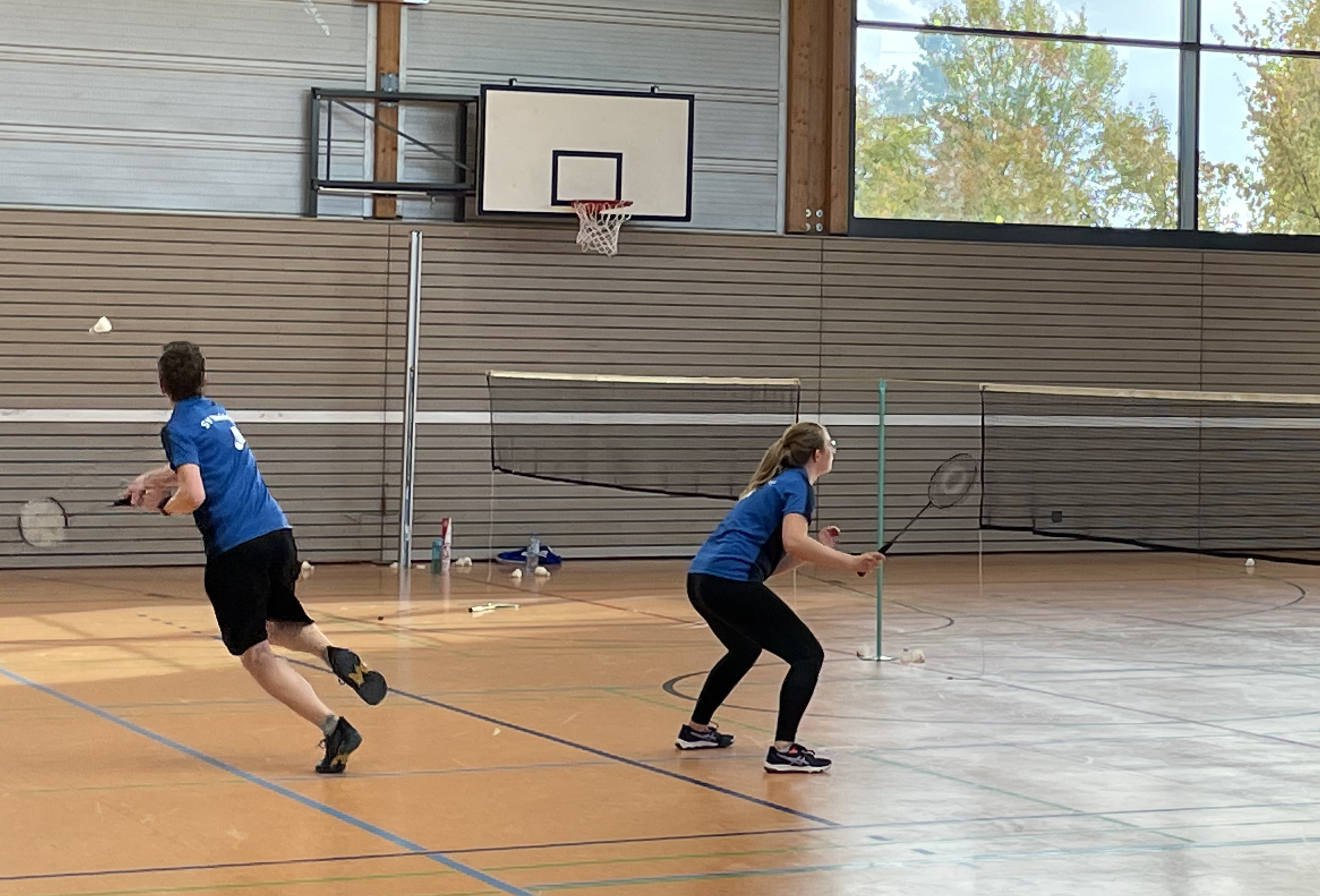 Julia Meyle im Gemischten Doppel mit Michael Schäfer