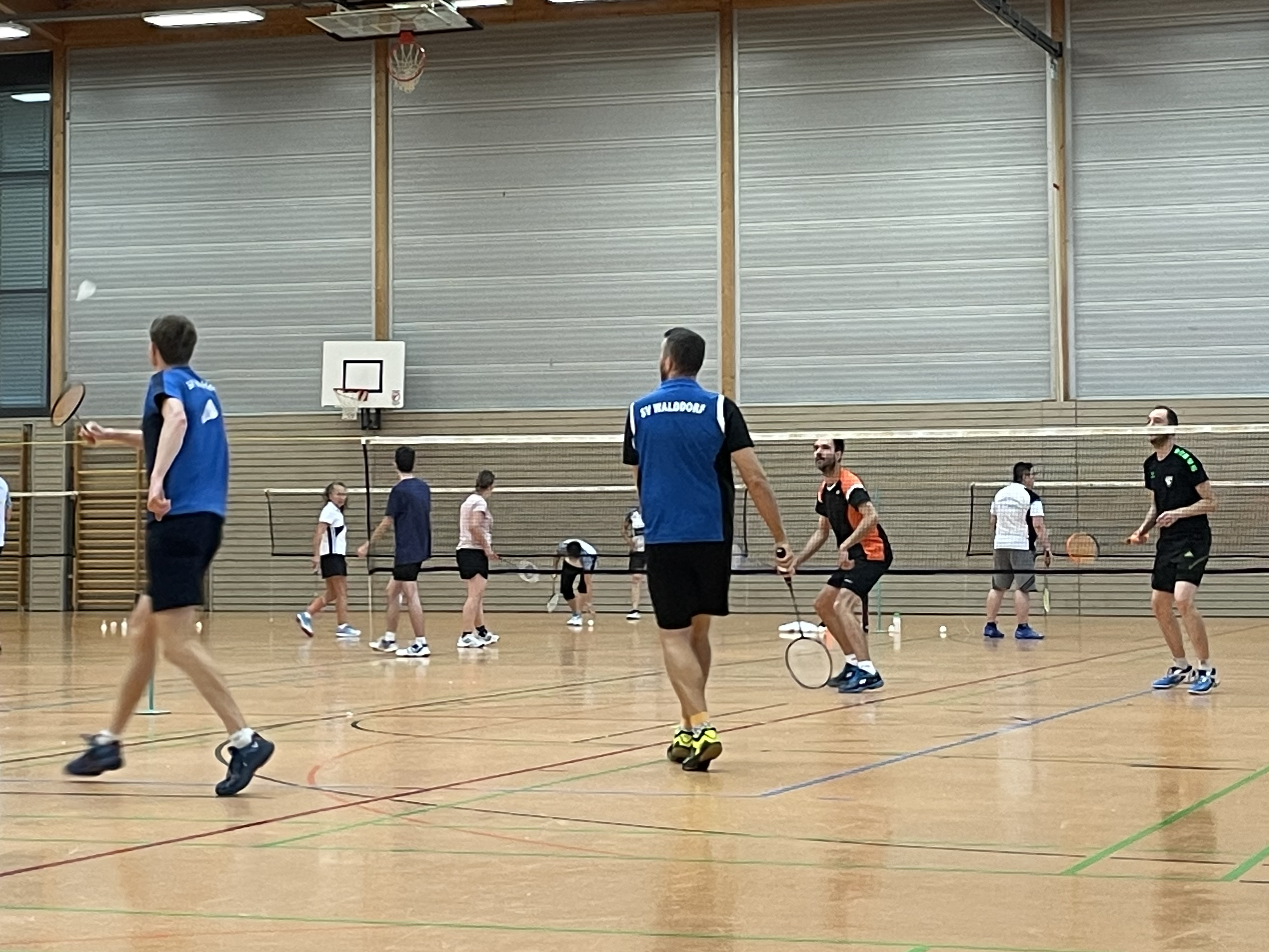 Julian Petermann im Herrendoppel mit Markus Berndt