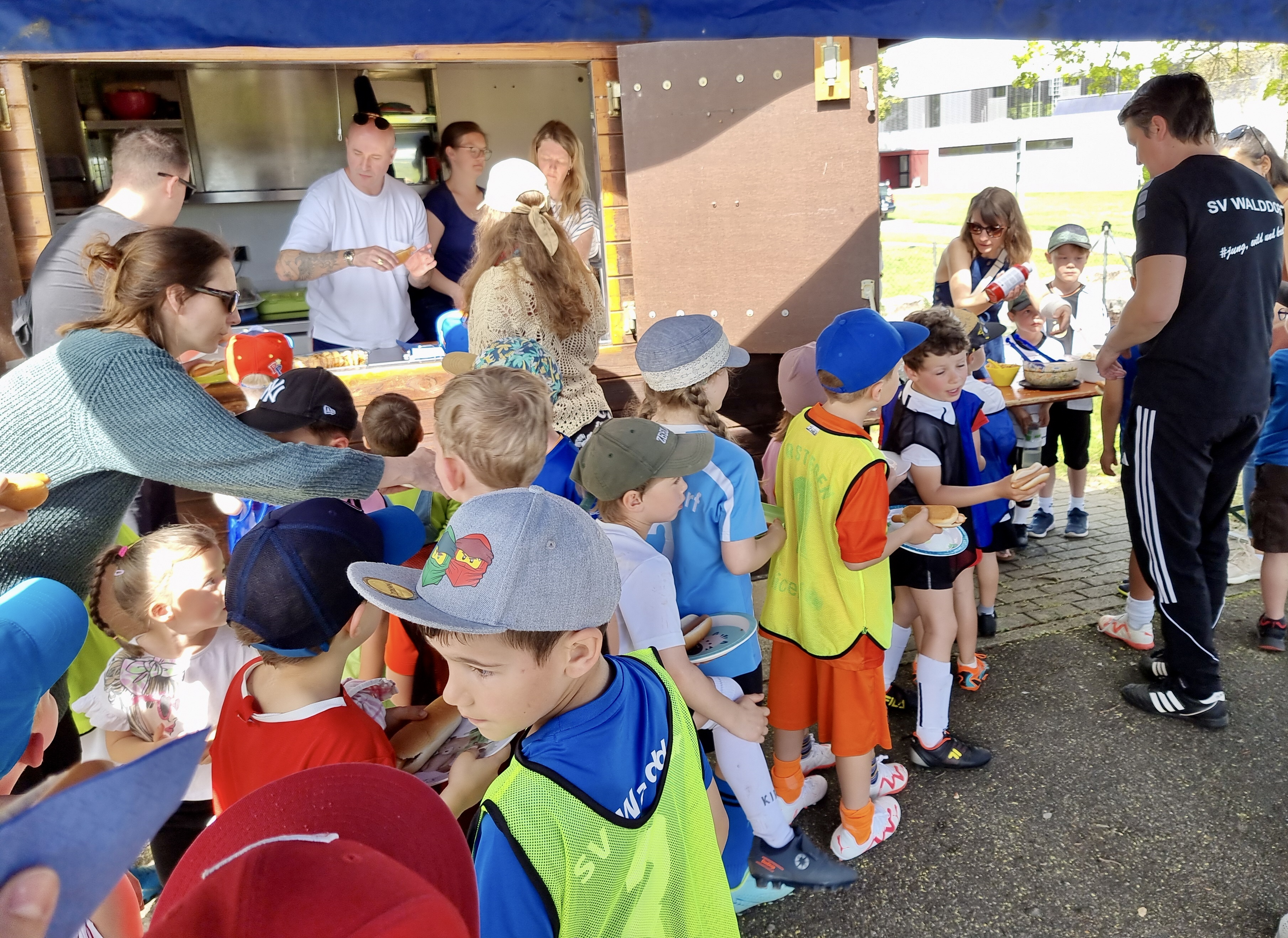 Eltern sorgen für gute Verpflegung